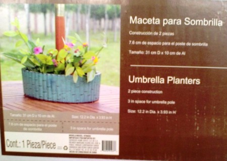 MACETA PARA SOMBRILLA